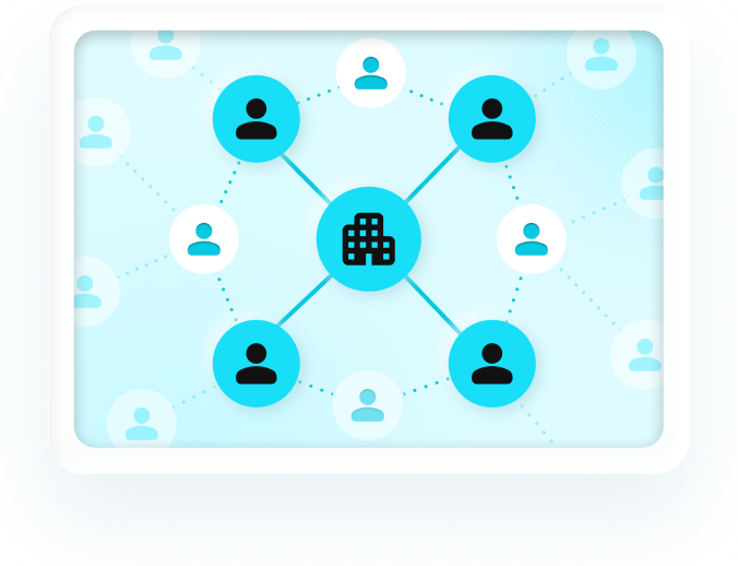 Leverage your entire Company’s relationships